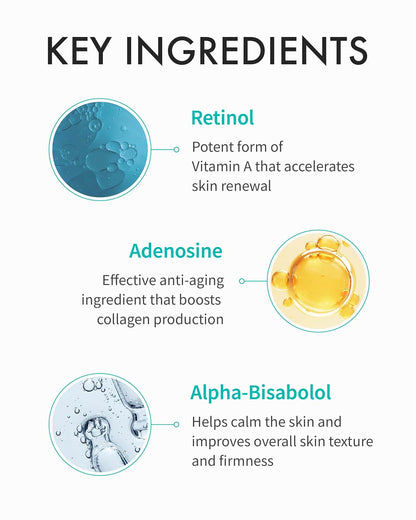 ® Advanced Anti-Aging Retinol + C-Pdrn® Serum - Boosting Facial Serum for Firmness, Radiance and Anti-Wrinkle Care, Clinically Developed (1.01 Fl Oz)