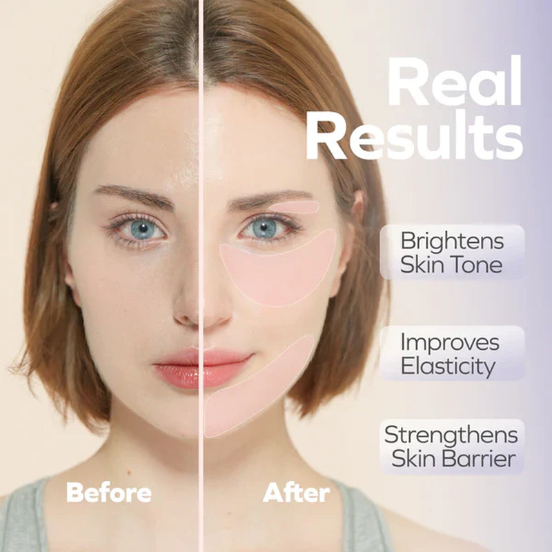 Facial Massager + Collagen Booster Gel 100Ml Set