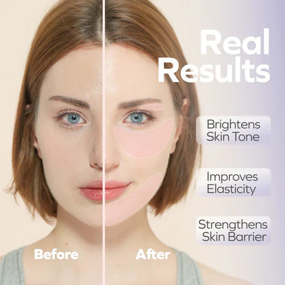 Facial Massager + Collagen Booster Gel 100Ml Set
