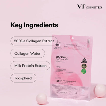 Collagen Reedle Shot 100 2 Step Mask - Set of 4
