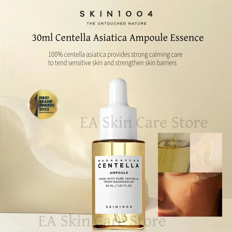 Centella Asiatica Skincare Travel 5-Piece Set Skin1004 Travel Size Serum Faciale Toner Soothing Cream Cleansing Oil Ampoule Foam